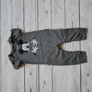 Mickey Mouse 2pk Romper Set